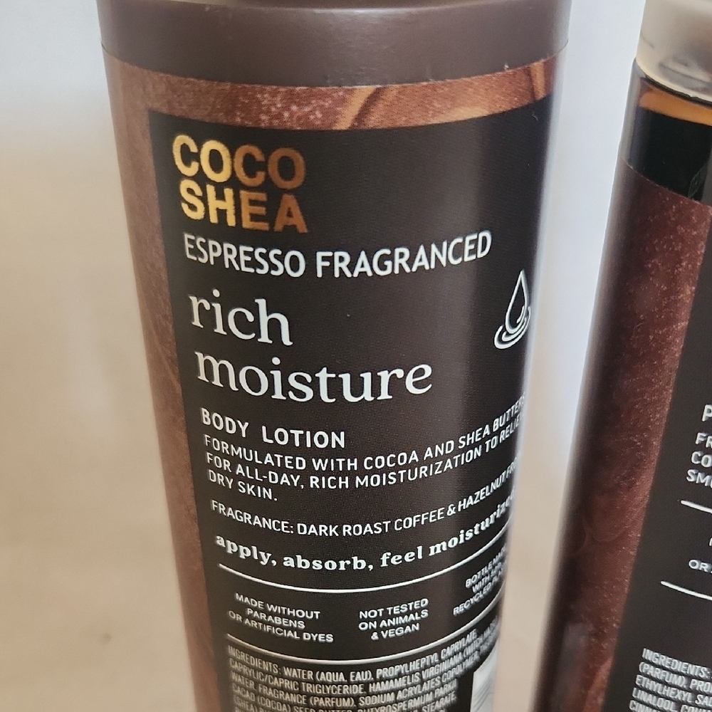 Bath & Body Works Coco Shea Espresso Rich Moisture Set - Picture 4 of 5